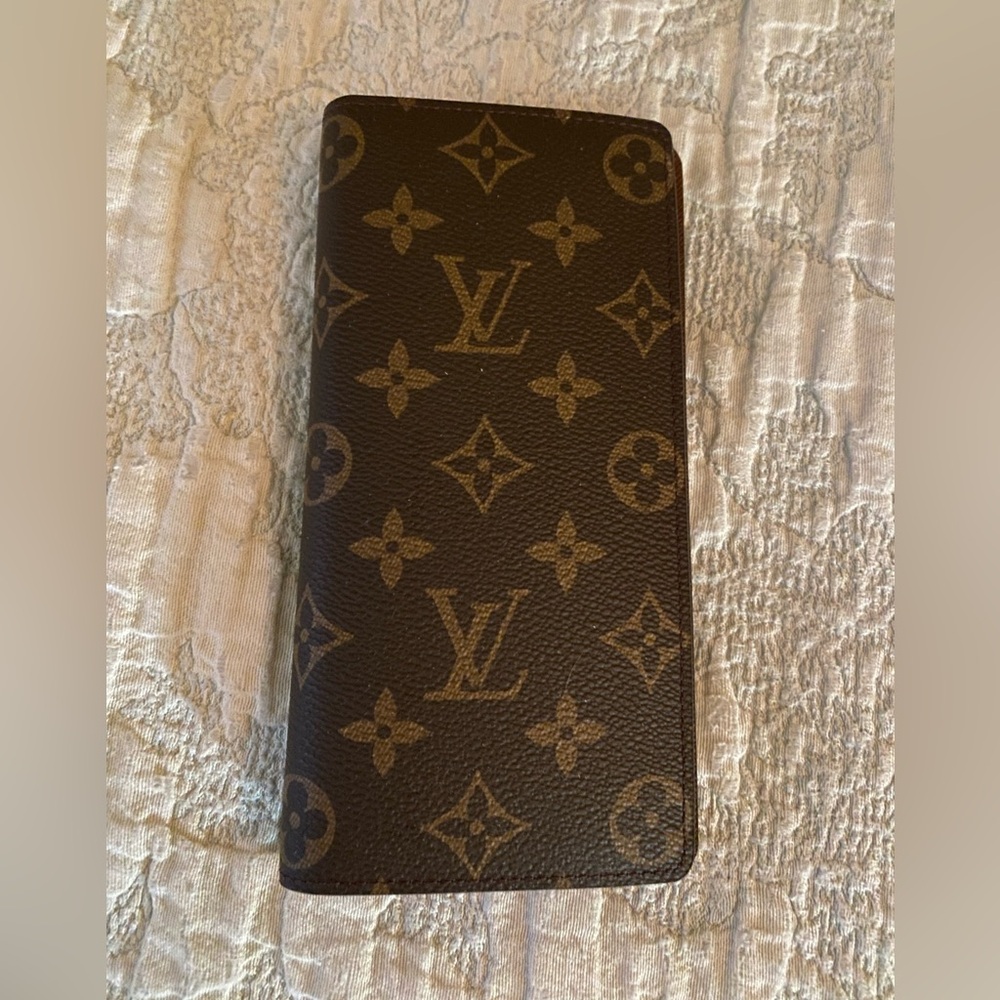 SOLD Monogram Wallet Checkbook